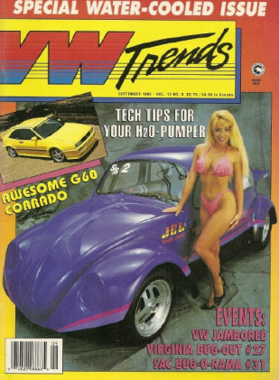 VW TRENDS 1993 SEPT - BAD G60 CORRADO, WATER COOLED SPECIAL,PASSAT WAGON